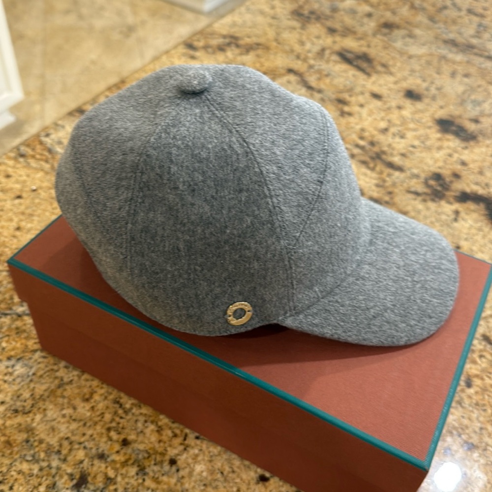 Loro Piana cashmere baseball cap